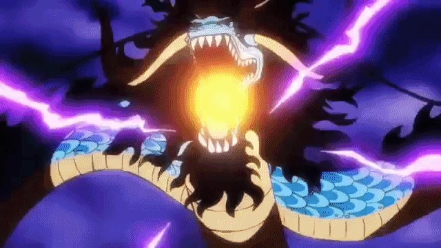 Luffy Vs Kaido Gif