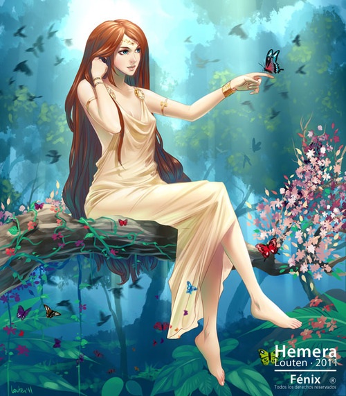 greek mythology hemera