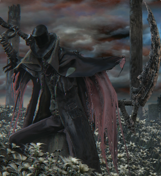 Image Gehrman Bloodborne Scythe Png Superpower Wiki FANDOM   Latest