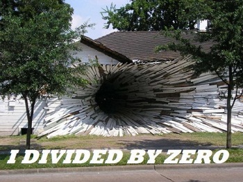 divide by zero