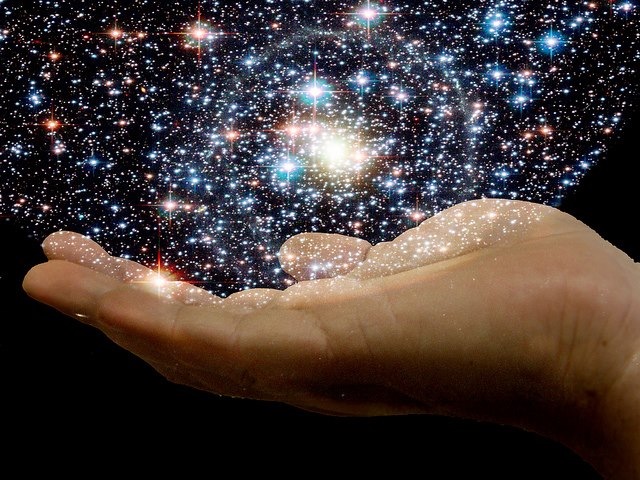 Image result for universe hand