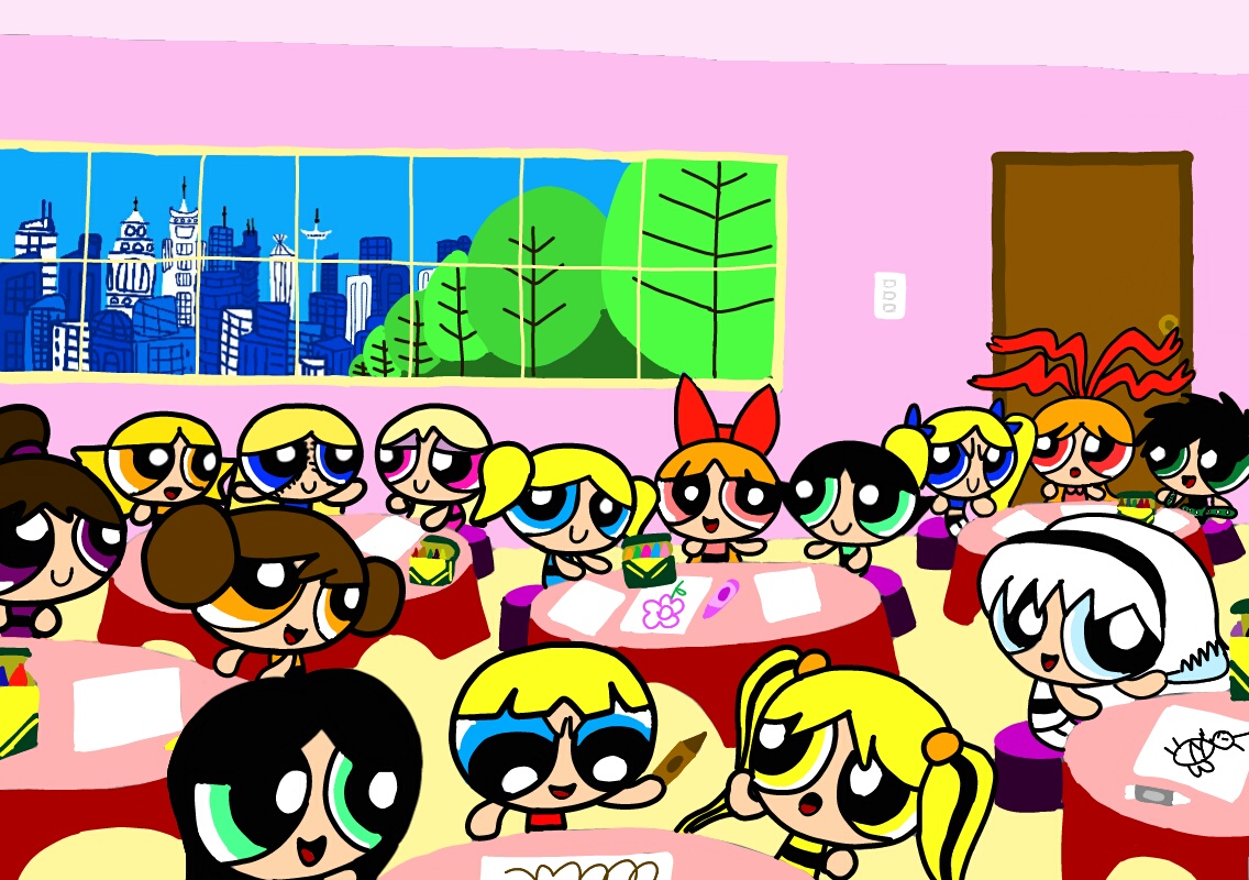Image Powerpuff Girls And Their Powerpuff Classmates Powerpuff Base Wiki Fandom 