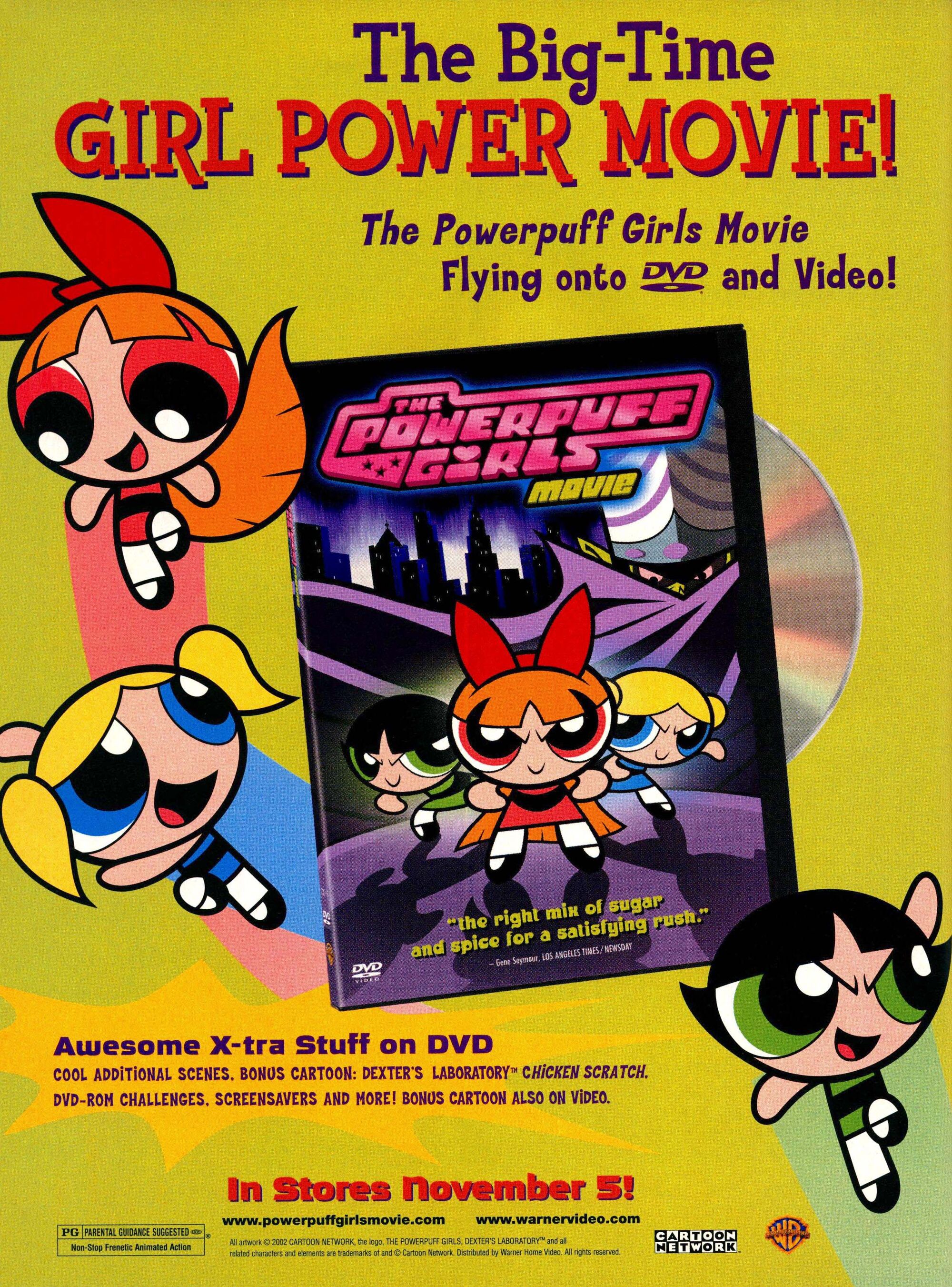 Image - Powerpuff Girls Movie DVD print ad NickMag Nov 2002.jpg