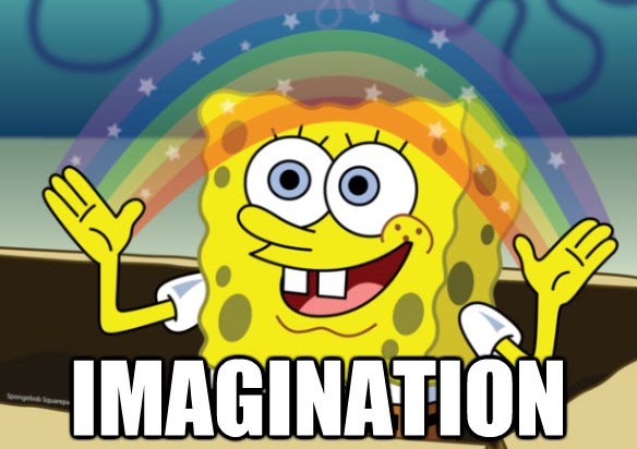 Spongebob imagination image via https://powerpuffgirls.fandom.com/wiki/File:Spongebob_imagination_by_kssael_display_zps742422d7.jpeg