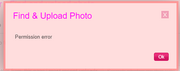 Permission error