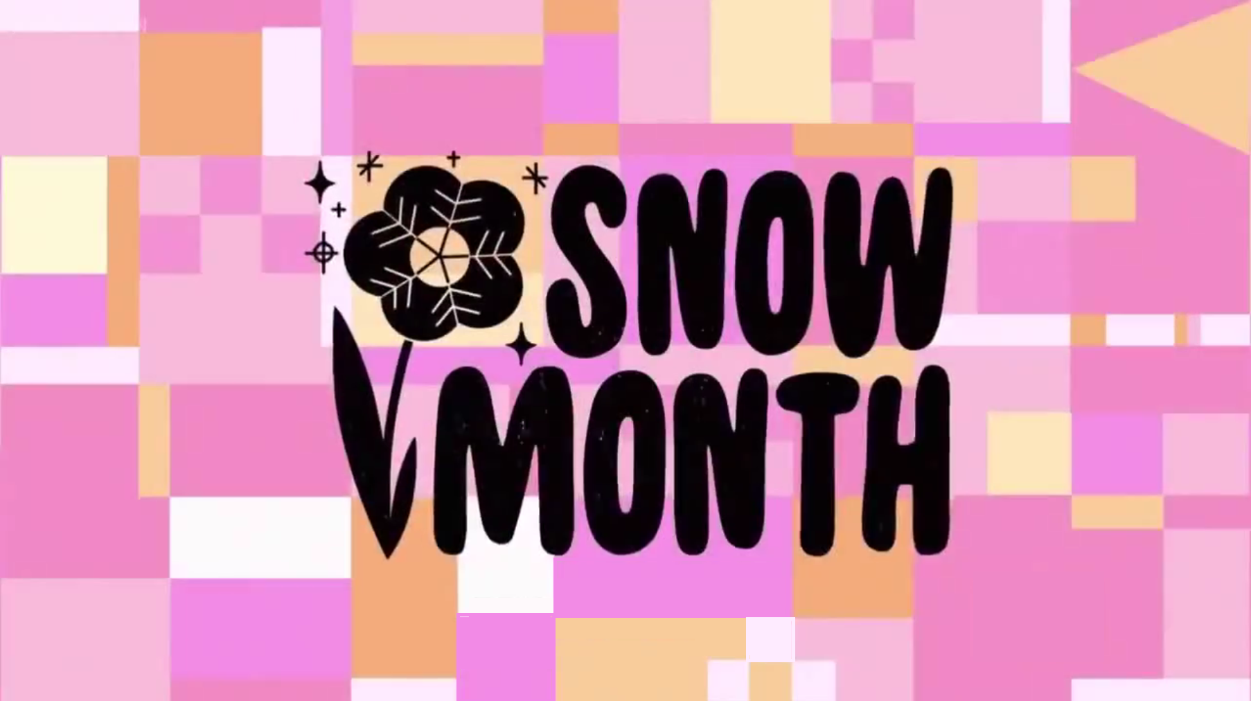 snow month powerpuff girls