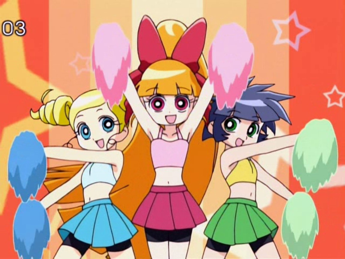 Image - PPGZ Cheerleaders.jpg | The Powerpuffgirls Z Wiki | FANDOM ...