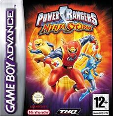 Power Rangers Ninja Storm gba