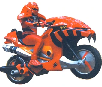 red power ranger bike