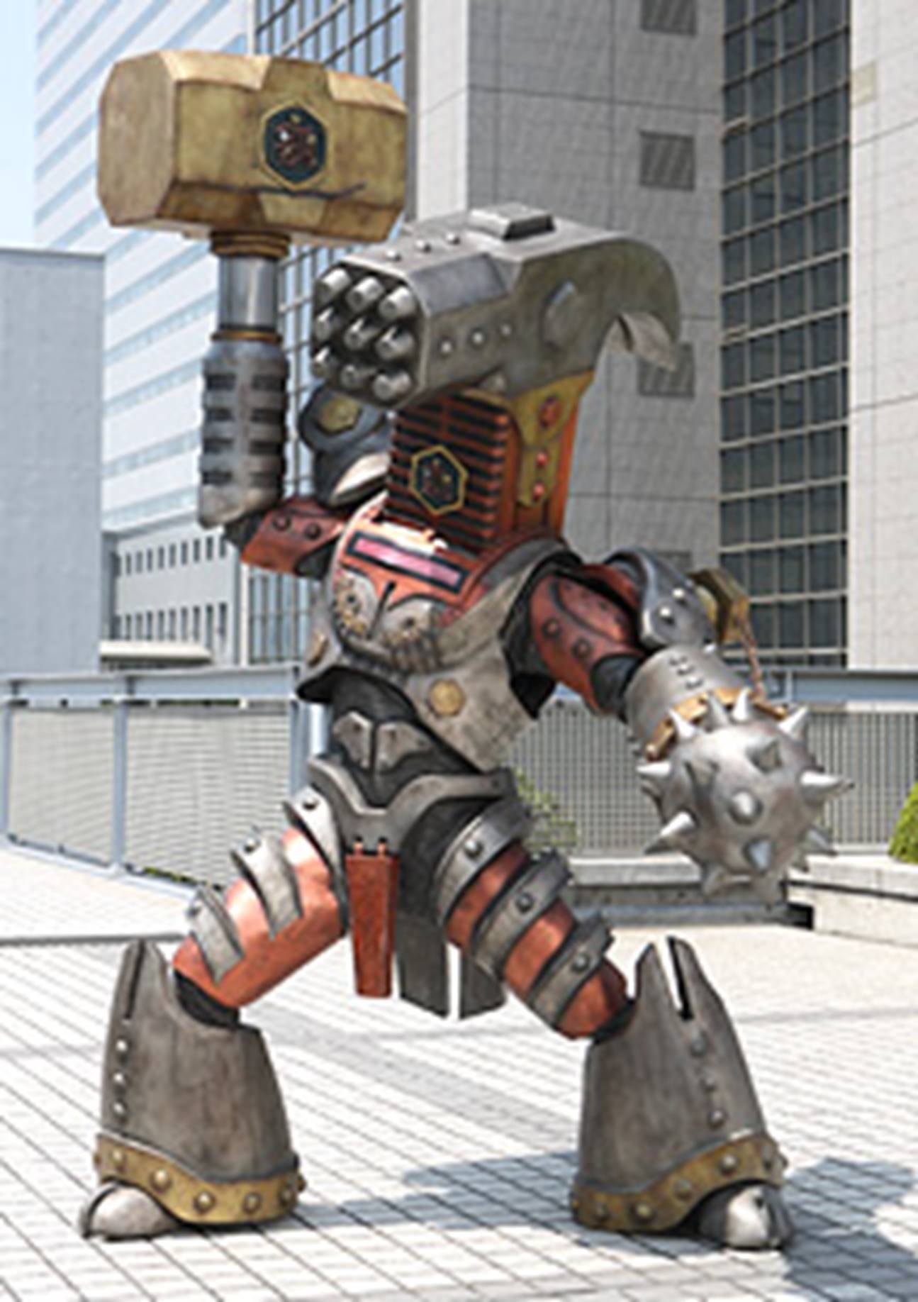 Hammer Attack Bot | RangerWiki | Fandom