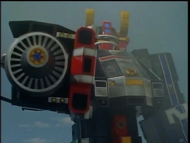 power rangers lightspeed rescue train megazord