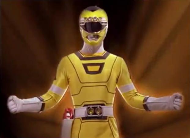 yellow ranger in space