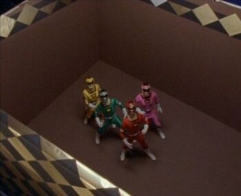 Image result for honey I shrunk the rangers, part 1 power rangers turbo