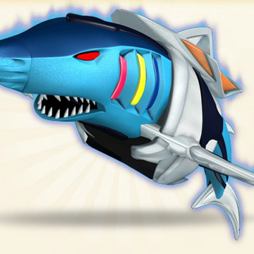 power rangers wild force shark zord