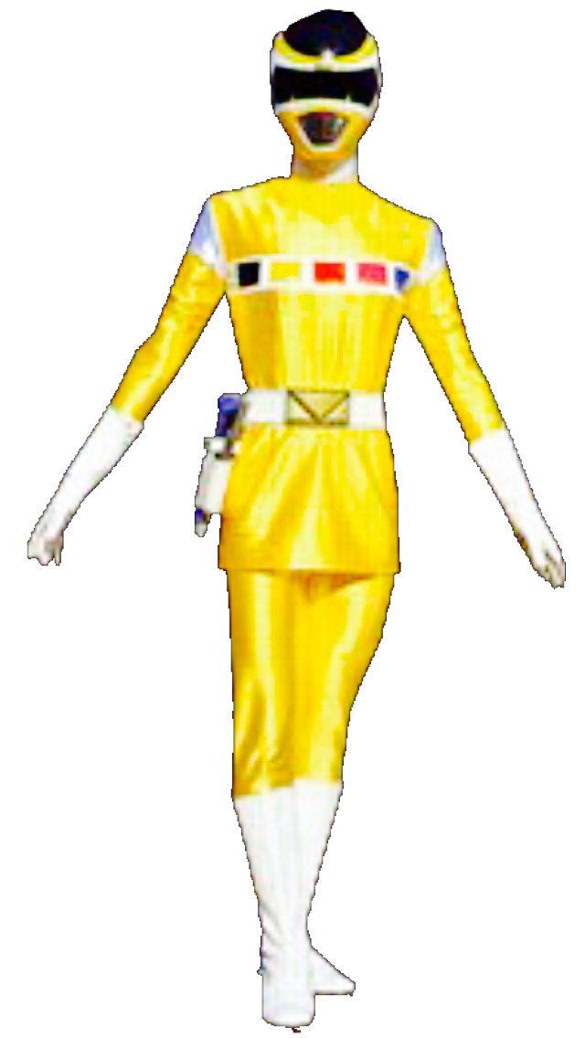 yellow ranger in space