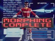 power rangers morpher in space