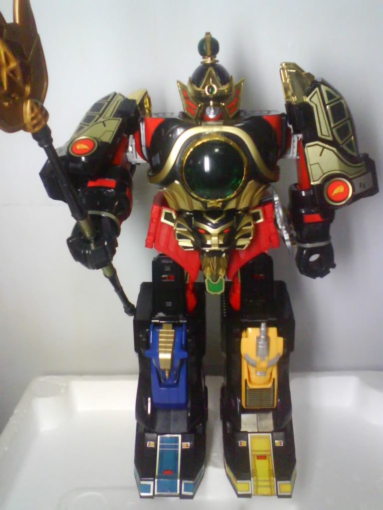 soul of chogokin thunder megazord