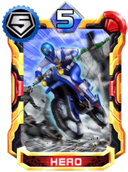 Blue Mask Card in Super Sentai Legend Wars