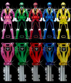 Supermegarangerkeys