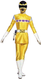 yellow ranger in space