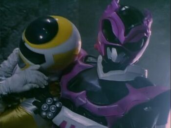 Image result for a rift in the rangers power rangers in space