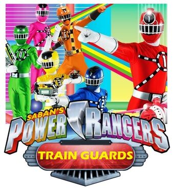 power rangers train toy