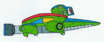 Tiny Saur Blaster Mode by MCsaurus
