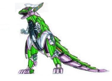 white dragon zord