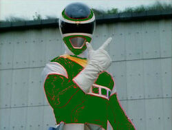 space psycho green ranger