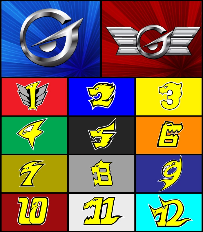 Image Go Onger Emblems by Domafox.jpg Power Rangers Fanon Wiki