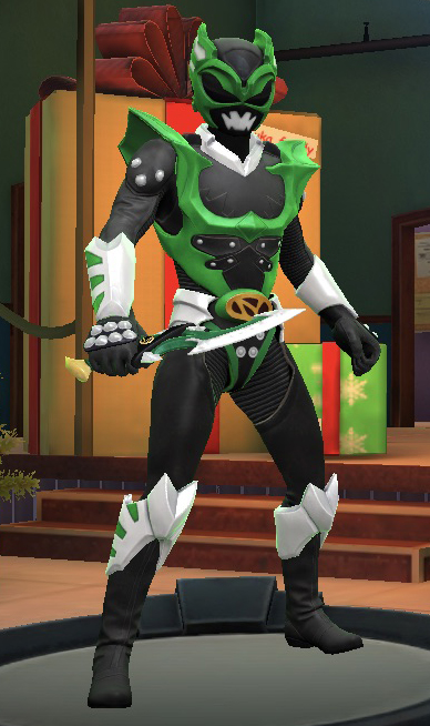 space psycho green ranger