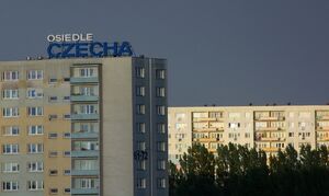 Osiedle Czecha neon