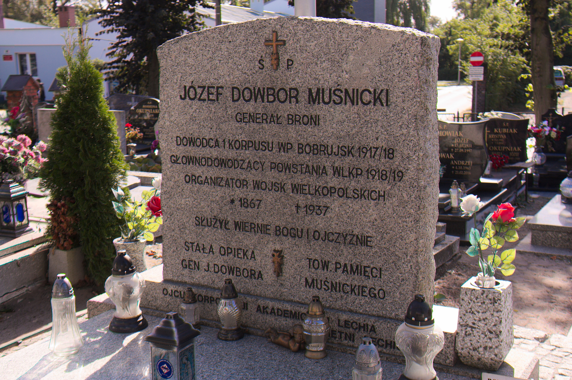Obraz - Dowbor-Muśnicki - grób rodzinny.jpg | Poznańska ...