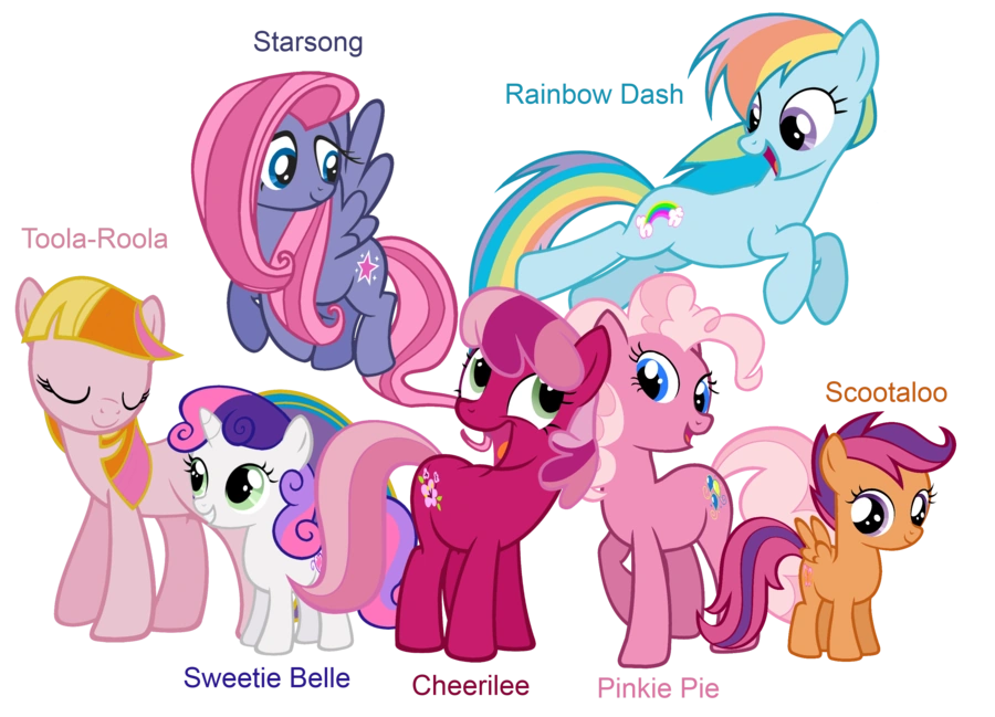 Имена всех пони. Млп 4. My little pony рейнбоу повер mane 6. Имена персонажов из май лит пони. Мой маленький пони имена всех.