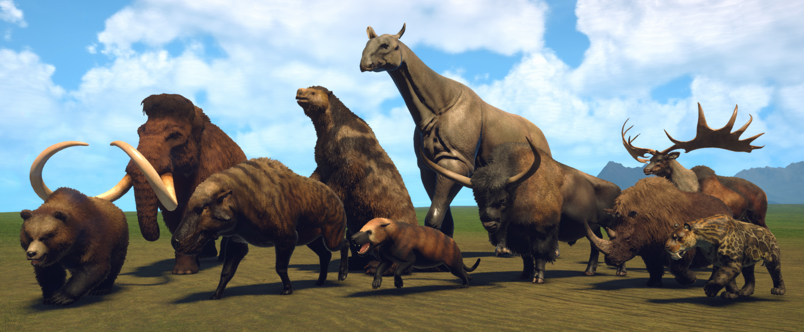 prehistoric kingdom animals