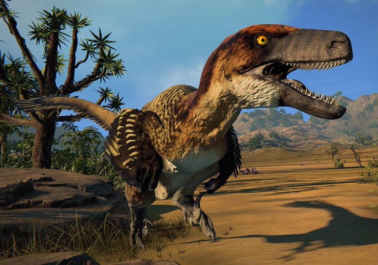 utahraptor dinosaur