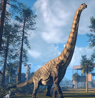 giant brachiosaurus