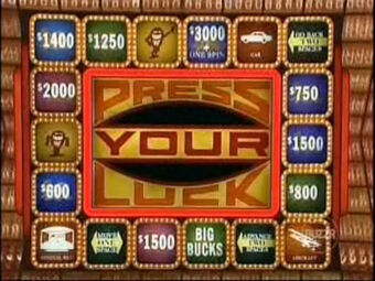 Press Your Luck 19 1986 Press Your Luck Wikia Fandom