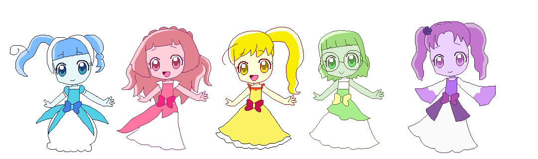 Pretty Cure Sprites