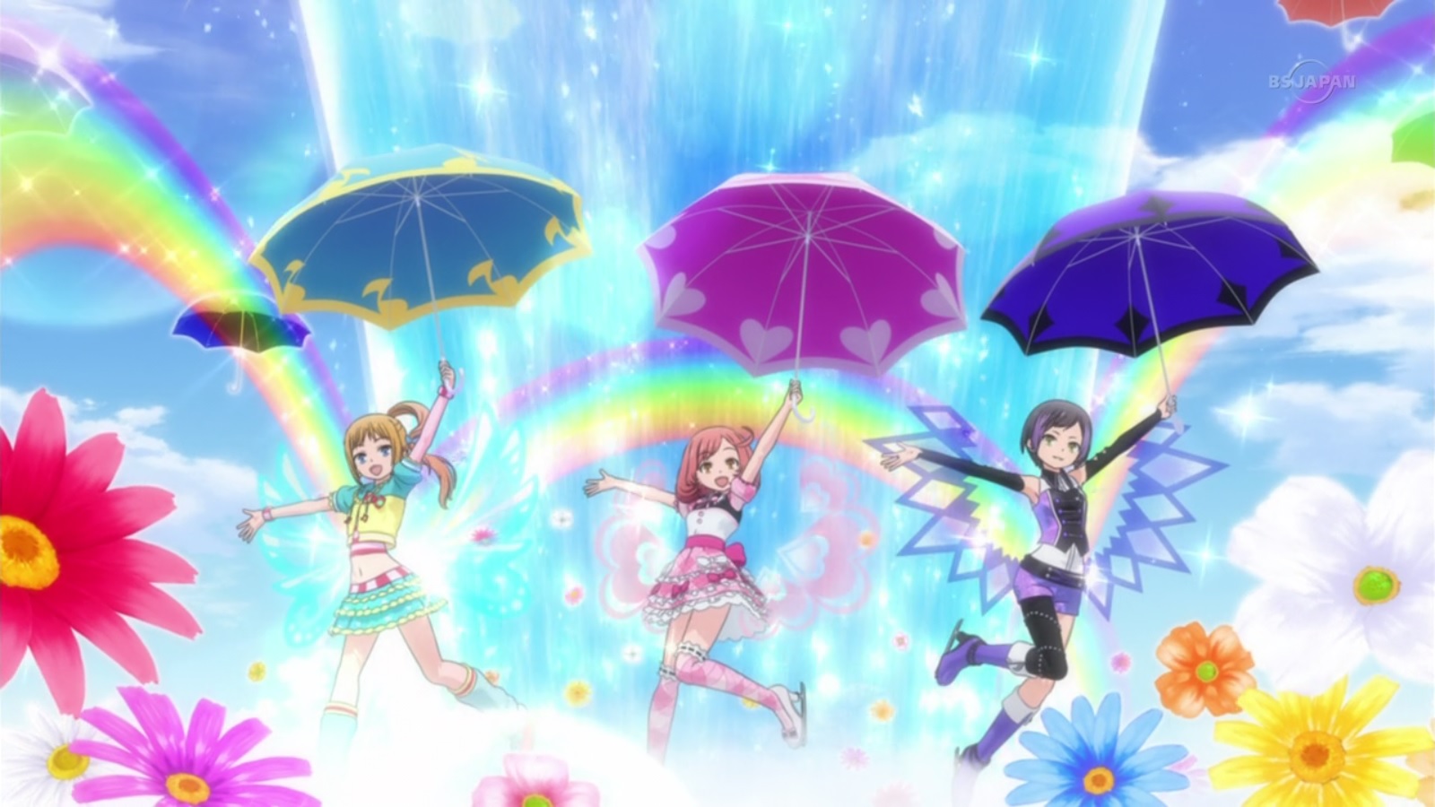 Happy Rain Prism Jump