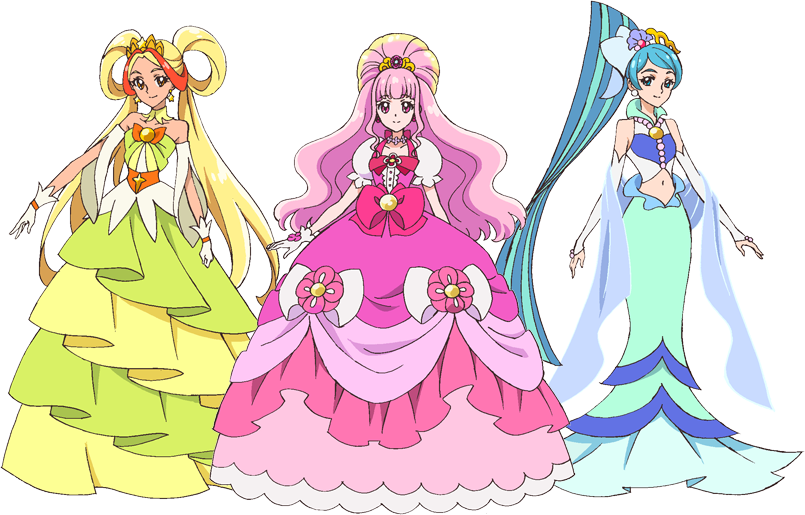 Princess wiki. Go Princess Precure. Вперёд! Принцессы Прикюа. Go Princess Precure персонажи. Go Princess Precure арт.