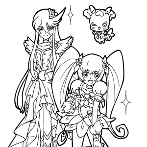 User Blog Minamoto Haruko Pretty Cure Coloring Pages Pretty