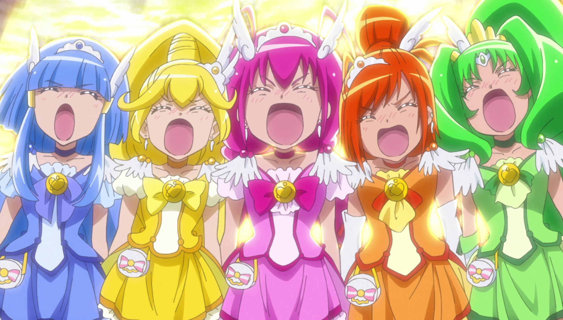 Image Smile (Glitter Force) Chanting Power.png Pretty Cure Wiki