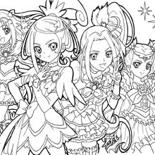 User Blog Minamoto Haruko Pretty Cure Coloring Pages Pretty Cure Wiki Fandom