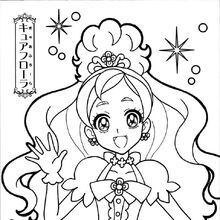 User Blog Minamoto Haruko Pretty Cure Coloring Pages Pretty