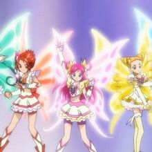 Get Wallpaper Yes Pretty Cure 5 Kagami No Kuni No Miracle Daibouken Pretty For Android Free