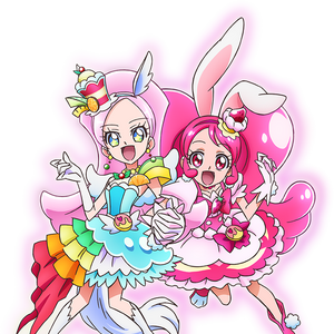 Wallpaper Kirakira Pretty Cure A La Mode Paritto Omoide No Mille Feuille For Android Free