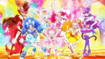 Get Wallpaper Cure La Mode Decoration Pretty Cure Wiki Fandom For iPhone Free
