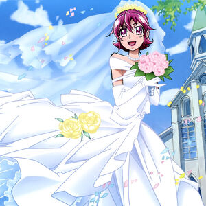 Wallpaper Doki Doki Pretty Cure Mana Kekkon Mirai Ni Tsunagu Kibō No For iPhone Free