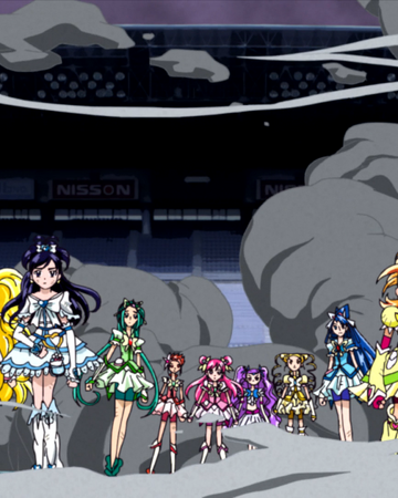 Wallpaper Pretty Cure All Stars Gogo Dream Live Pretty Cure Wiki Fandom For iPhone Free